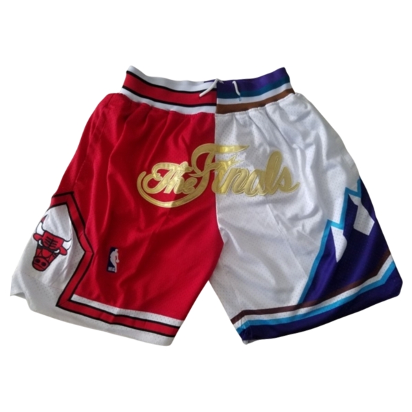 Баскетбольные шорты Mitchell & Ness Chicago Bulls Utah Jazz Finals Edition