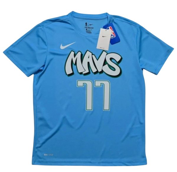 Футболка Nike Luka Doncic Dallas Mavericks City Edition Blue