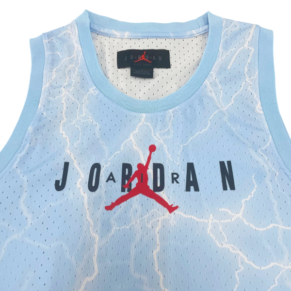 Голубая майка Jordan купить-в-time2win.ru
