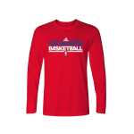 Лонгслив Adidas Los Angeles Clippers Climalite red