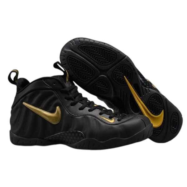 Nike Air Foamposite Pro Black Metallic Gold
